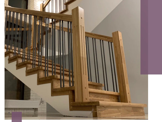 Реставрация деревянных и металлических лестниц в Гулькевичах