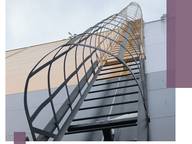 Изготовление и монтаж пожарных лестниц в Гулькевичах профессионально