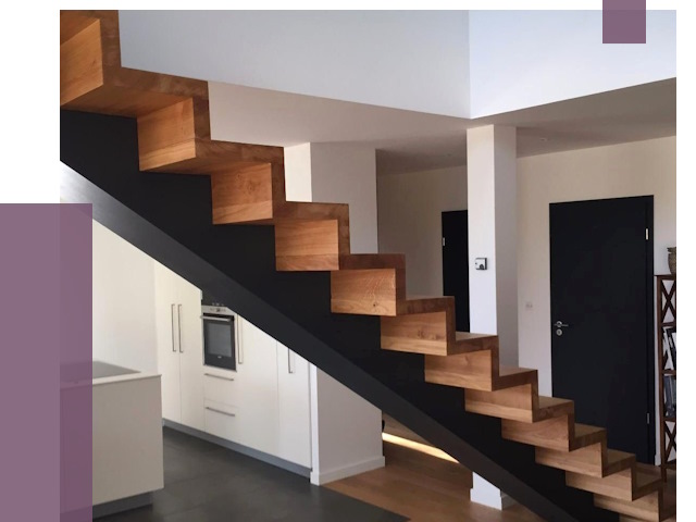 Изготовление деревянных лестниц в Гулькевичах от 88179 руб. | ПРОЛЁТ-Гль