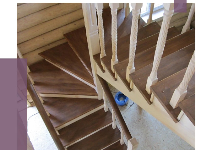 Реставрация деревянных лестниц в Гулькевичах от 4357 руб.