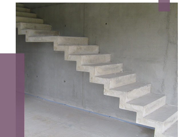 Бетонные лестницы в Гулькевичах от 19192 руб. под ключ | ПРОЛЁТ-Гль