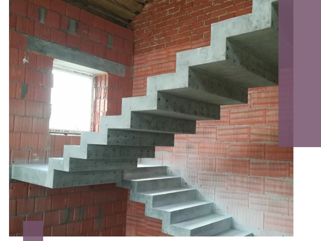 Бетонные лестницы под ключ в Гулькевичах: монтаж, демонтаж, ремонт