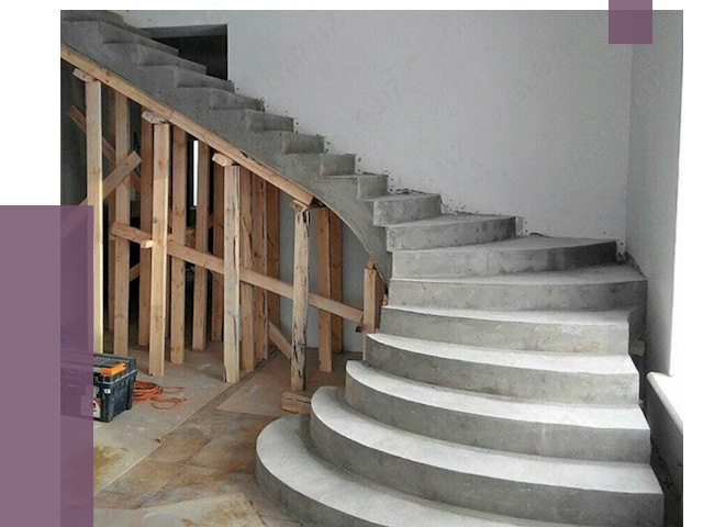 Изготовление бетонных лестниц под ключ в Гулькевичах от 20229 руб. | ПРОЛЁТ-Гль