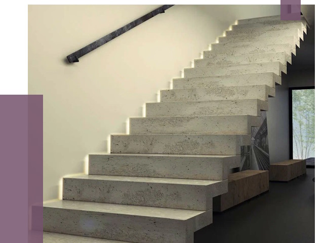 Облицовка бетонных лестниц в Гулькевичах от 4668 руб/м2 