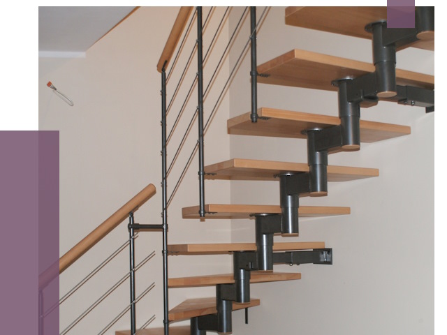 Изготовление модульных лестниц в Гулькевичах от 11671 руб. 