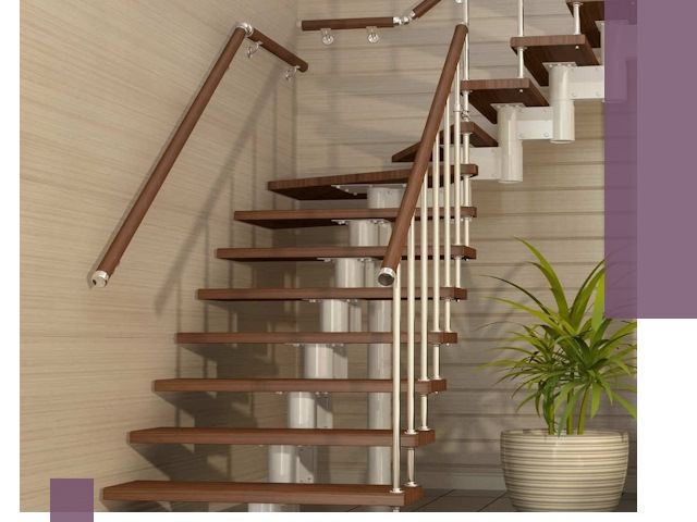 Изготовление модульных лестниц под ключ в Гулькевичах