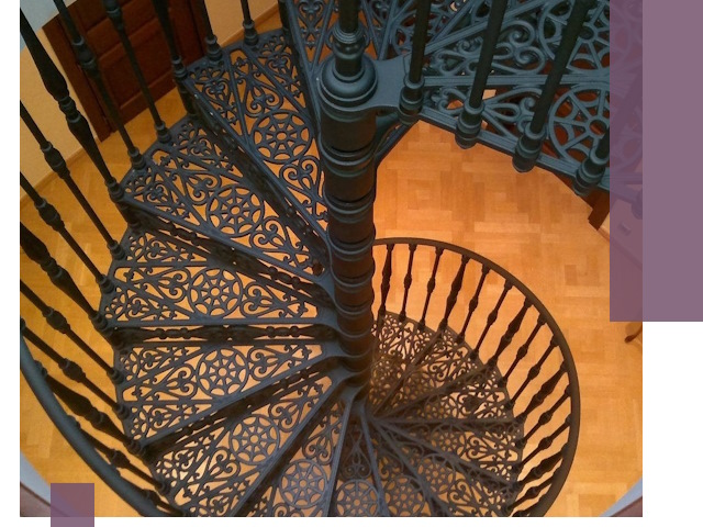 Винтовые лестницы под ключ в Гулькевичах: производство и монтаж