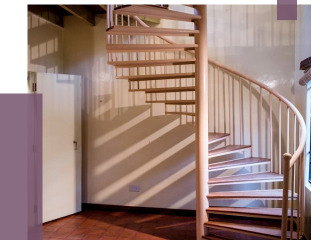 Изготовление винтовых лестниц на заказ в Гулькевичах от 77286 руб. | ПРОЛЁТ-Гль