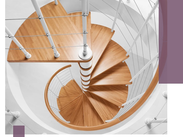 Изготовление винтовых лестниц под ключ в Гулькевичах