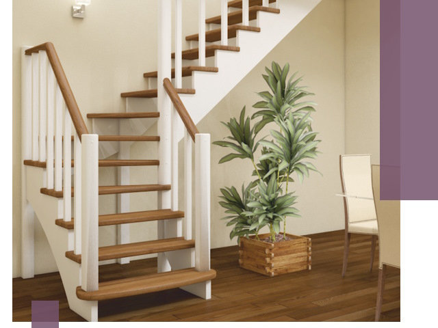 Г-образные лестницы под ключ в Гулькевичах — изготовление и монтаж