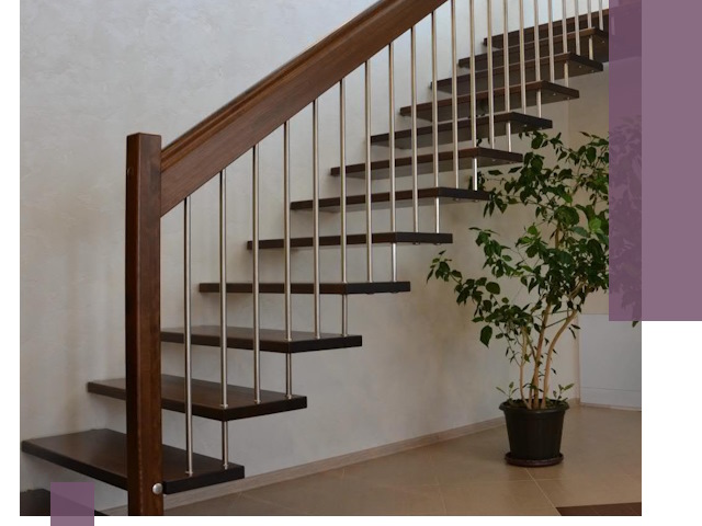 Лестницы на больцах под ключ в Гулькевичах – изготовление и монтаж