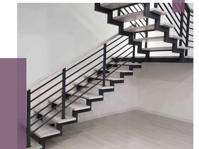 Лестницы на металлокаркасе под ключ в Гулькевичах от 12968 руб. | ПРОЛЁТ-Гль