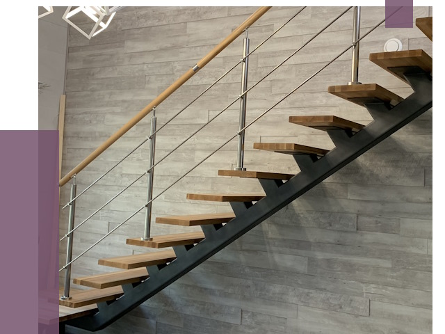 Изготовление лестниц на монокосоуре в Гулькевичах от 77286 руб. 