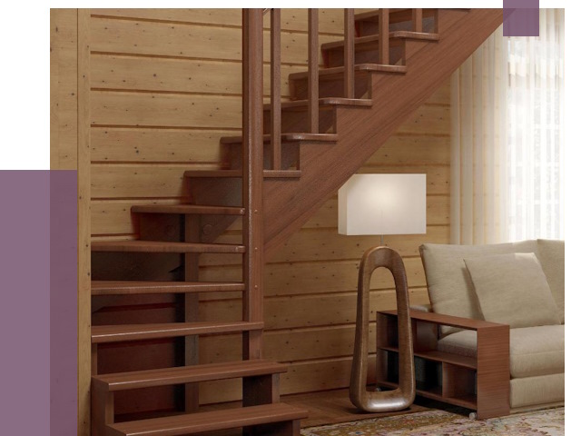 Лестницы эконом класса в Гулькевичах от 18518 руб. бюджетные решения