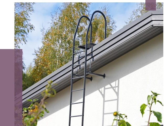 Лестницы на крышу в Гулькевичах от 19399 руб. — монтаж и монтаж ПРОЛЁТ-Гль