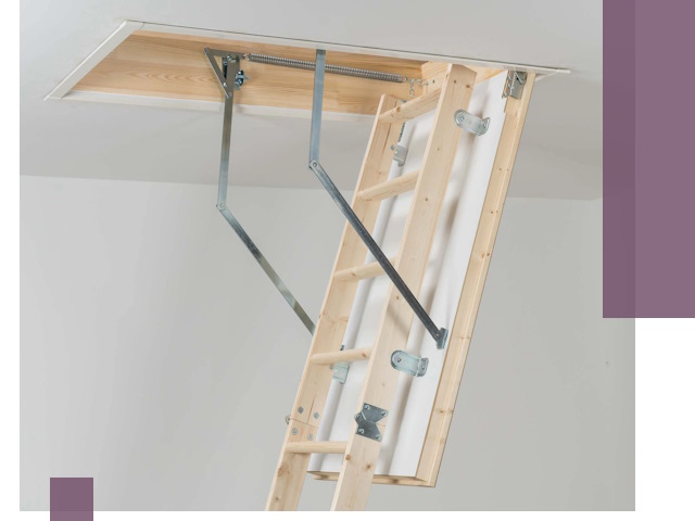 Установка чердачной лестницы под ключ в Гулькевичах