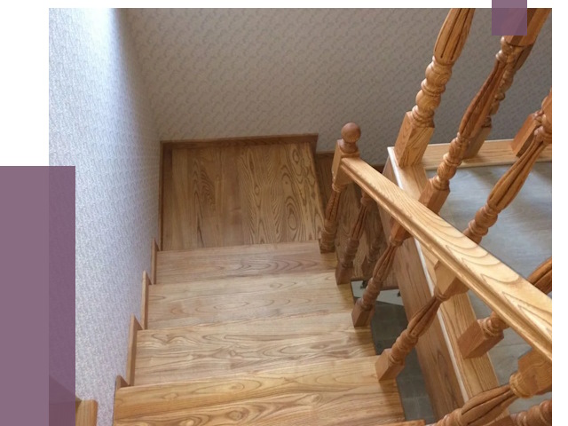 Сосновые лестницы в Гулькевичах под ключ от 8195 руб.  | ПРОЛЁТ-Гль