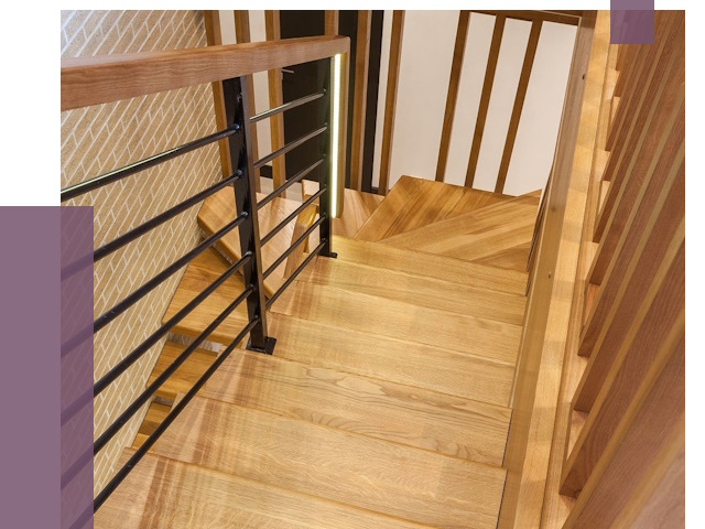 Лестницы из ясеня в Гулькевичах под ключ от 10167 руб. 