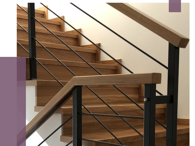 Обшивка металлической лестницы деревом в Гулькевичах от 4409 руб. 