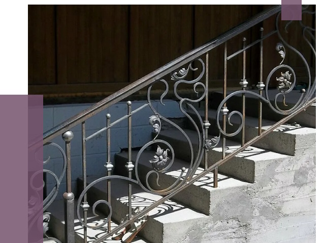 Кованые перила в Гулькевичах от 8818 руб. под ключ — качество от ПРОЛЁТ-Гль