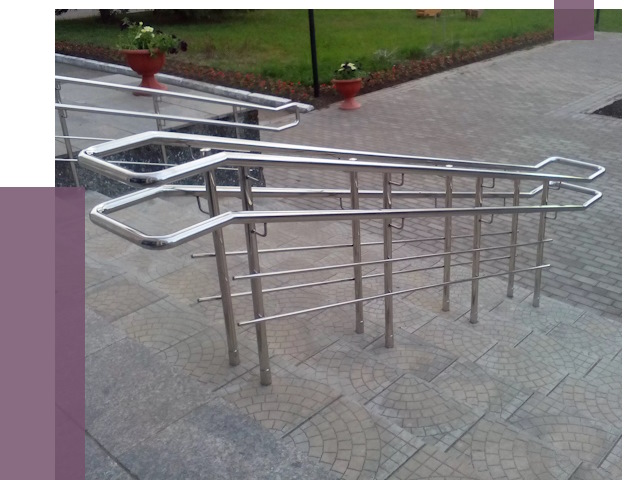 Перила для инвалидов в Гулькевичах от 7698 руб. под ключ | ПРОЛЁТ-Гль