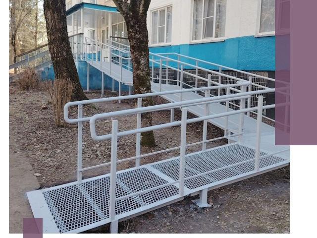 Пандусы под ключ в Гулькевичах: изготовление, монтаж и демонтаж