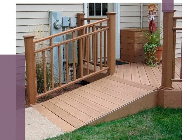 Пандус на крыльцо в Гулькевичах под ключ от 7884 руб. 