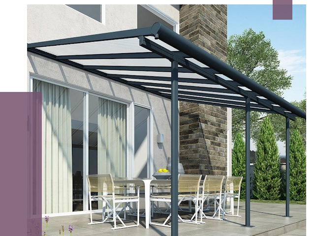 Навесы пристенные в Гулькевичах от 9233 руб. — монтаж и установка | ПРОЛЁТ-Гль