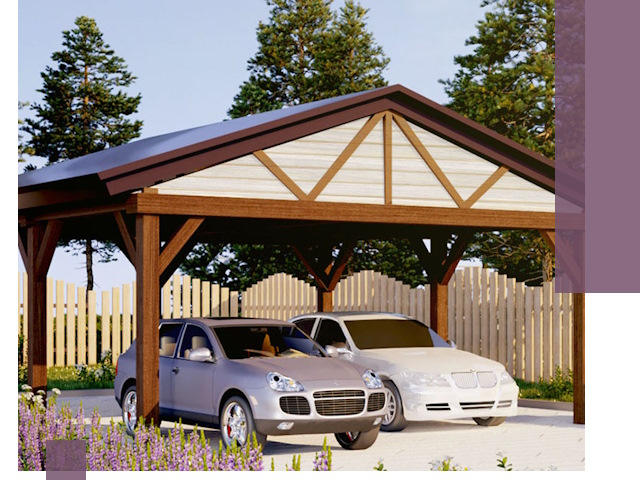 Навесы для автомобиля в Гулькевичах — изготовление и монтаж