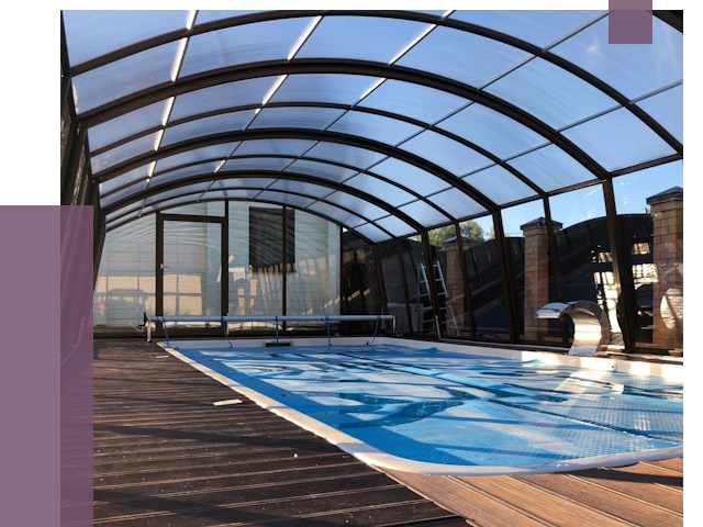 Навесы для бассейна в Гулькевичах от 17013 руб. под ключ | ПРОЛЁТ-Гль