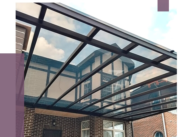 Навесы из поликарбоната в Гулькевичах от 8735 руб. под ключ — ПРОЛЁТ-Гль