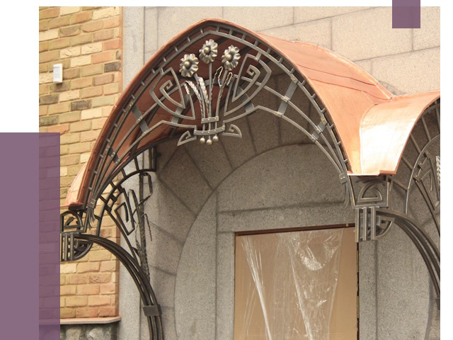 Арочные козырьки в Гулькевичах от 14783 руб. 