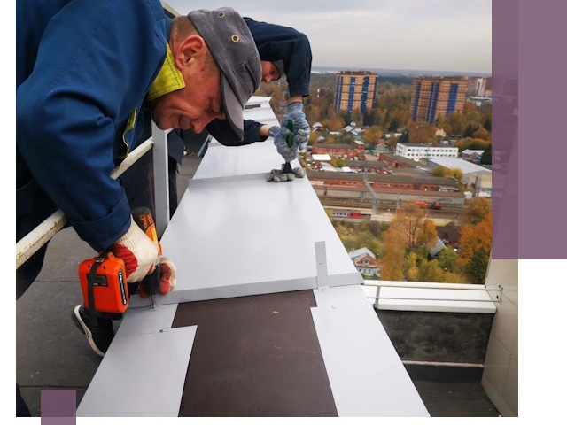 Монтаж парапетов в Гулькевичах — установка прочных металлических ограждений