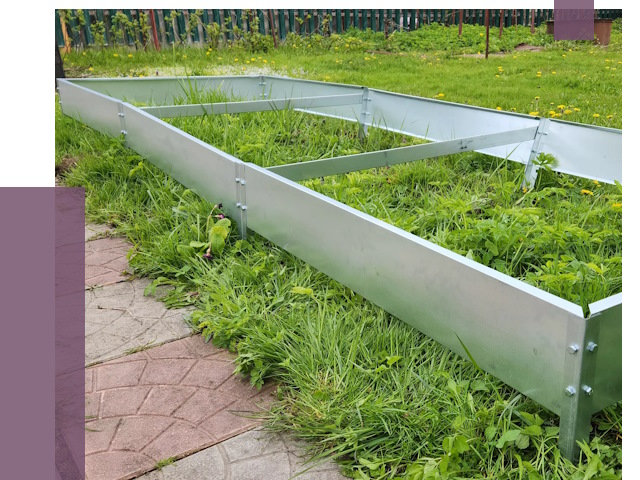 Металлические бордюры для грядок в Гулькевичах от 1815 руб. 