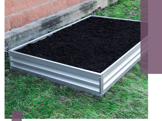 Металлические бордюры для грядок в Гулькевичах: прочность и аккуратность