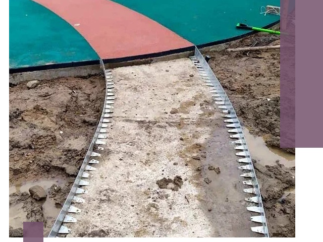 Металлические бордюры для дорожек в Гулькевичах — монтаж и изготовление