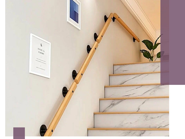 Поручни металлические и деревянные под ключ в Гулькевичах