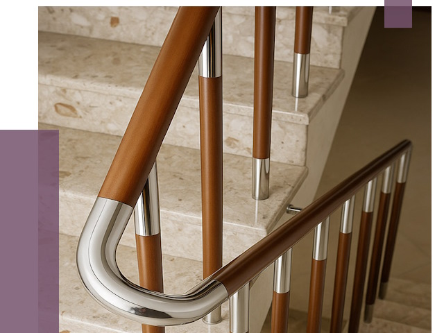 Монтаж поручней в Гулькевичах от 9855 руб. монтаж под ключ | ПРОЛЁТ-Гль