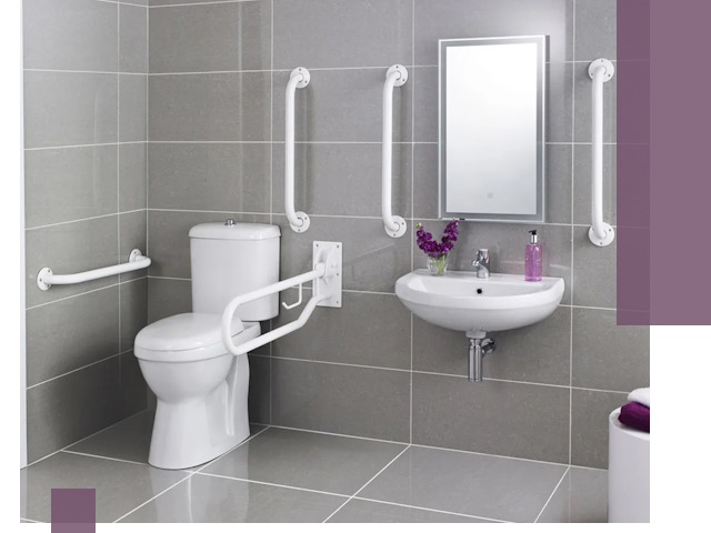 Поручни для санузлов в Гулькевичах: установка, ремонт и монтаж