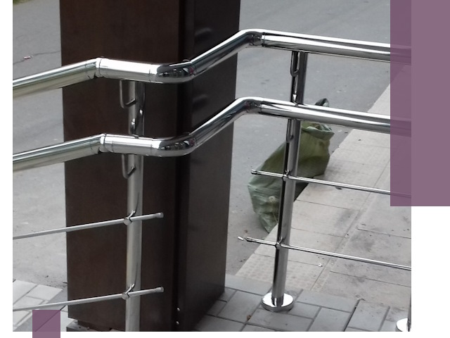 Монтаж поручней из нержавеющей стали в Гулькевичах качественно и быстро